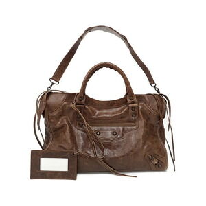 Balenciaga The City Leather Shoulder Bag